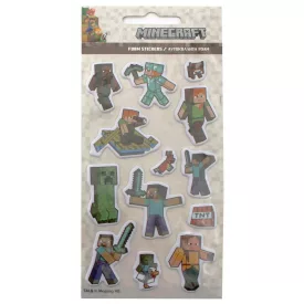Minecraft Adventures pufi szivacs matrica szett