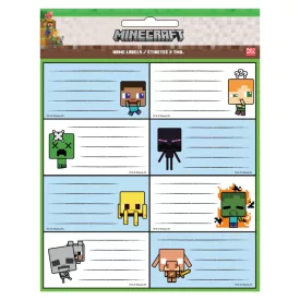 Minecraft Creepers Need Hugs füzetcímke 16 db-os
