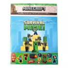 Minecraft Adventures matricás album 50 db matricával