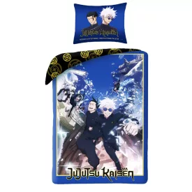   Jujutsu Kaisen Blue Energy ágyneműhuzat 140×200cm, 65x65 cm microfibre