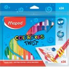 Maped Zsírkréta, kitekerhető, Color'Peps, 24 különböző szín