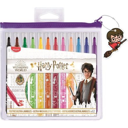 Maped Filctoll készlet Mosható Harry Potter Kids 12 különböző szín