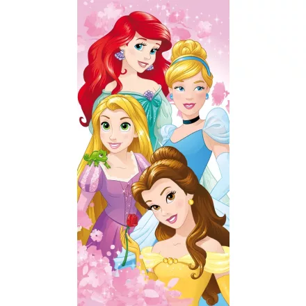 Disney Hercegnők Royal fürdőlepedő, strand törölköző 70x140cm