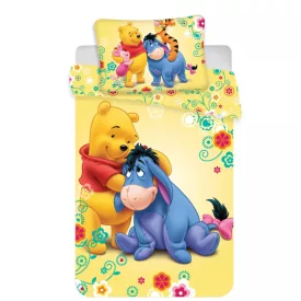   Disney Micimackó Eeyore gyerek, ovis ágyneműhuzat 100×135 cm, 40×60 cm