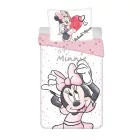 Disney Minnie White ágyneműhuzat 140×200cm, 70×90 cm