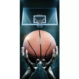   Kosárlabda Backboard fürdőlepedő, strand törölköző 70x140cm