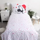Disney Mickey, Minnie Love ágyneműhuzat 140×200cm, 70×90 cm