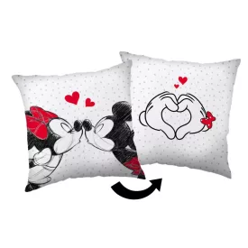 Disney Minnie, Mickey Love párna, díszpárna 40x40 cm