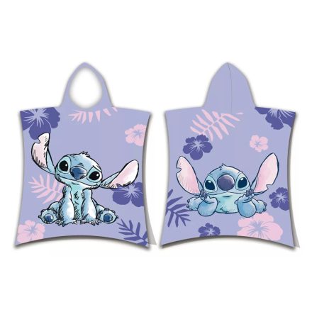 Disney Lilo és Stitch, A csillagkutya strand törölköző poncsó 50x115 cm