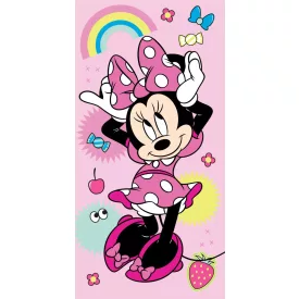   Disney Minnie Rainbow fürdőlepedő, strand törölköző 70x140cm