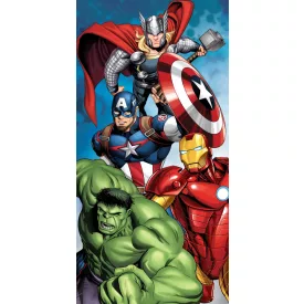   Bosszúállók Power fürdőlepedő, strand törölköző 70x140cm