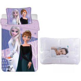 Disney Jégvarázs ágynemű szett ovis 100x135cm, 40x60 cm 