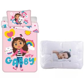 Gabi babaháza Hey ágynemű szett ovis 100x135cm, 40x60 cm 