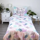 Disney Lilo és Stitch, A csillagkutya Leaves ágyneműhuzat 140×200cm, 70×90 cm
