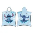 Disney Lilo és Stitch, A csillagkutya Blue strand törölköző poncsó 50x115 cm