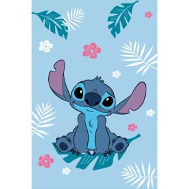   Disney Lilo és Stitch, A csillagkutya Blue polár takaró 100x150cm