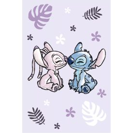   Disney Lilo és Stitch, A csillagkutya Purple polár takaró 100x150cm