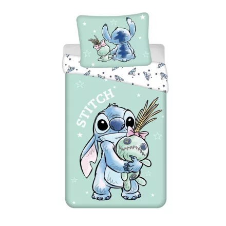 Disney Lilo és Stitch, A csillagkutya Buddies ágyneműhuzat 140×200cm, 70×90 cm