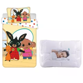 Bing Playroom ágynemű szett ovis 100x135cm, 40x60 cm 