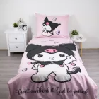 Hello Kitty Kuromi Be Yourself ágyneműhuzat 140×200cm, 70×90 cm
