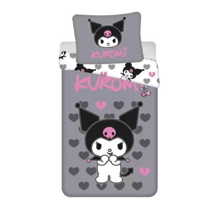 Hello Kitty Kuromi ágyneműhuzat 140×200cm, 70×90 cm