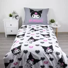 Hello Kitty Kuromi ágyneműhuzat 140×200cm, 70×90 cm