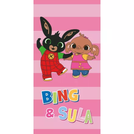 Bing Playing Together fürdőlepedő, strand törölköző 70x140cm