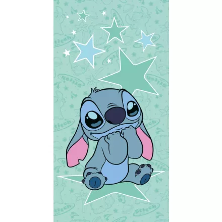 Disney Lilo és Stitch, A csillagkutya Starstitch fürdőlepedő, strand törölköző 70x140cm