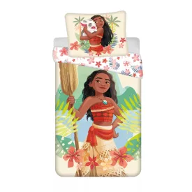 Disney Vaiana Tropicool ágyneműhuzat 140×200cm, 70×90 cm
