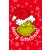 A Grincs Merry Grinchmas mikroflanel takaró 100x150cm