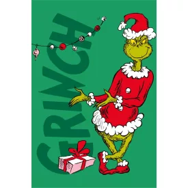A Grincs Merry Presents mikroflanel takaró 100x150cm
