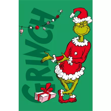 A Grincs Merry Presents mikroflanel takaró 100x150cm