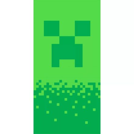 Minecraft fürdőlepedő, strand törölköző Digital Creeper 70*140cm