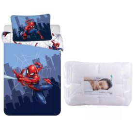 Pókember ágynemű szett ovis 100x135cm, 40x60 cm
