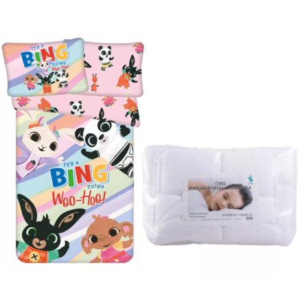 Bing It's a Thing ágynemű szett ovis 100x135cm, 40x60 cm 