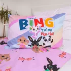Bing It's a Thing gyerek, ovis ágyneműhuzat 100×135cm, 40×60 cm