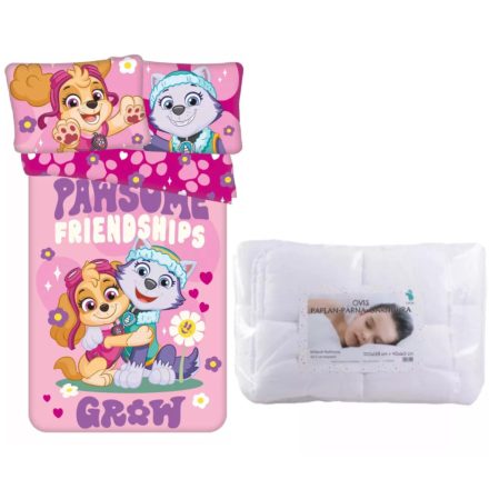 Mancs Őrjárat Pawsome ágynemű szett ovis 100x135cm, 40x60 cm