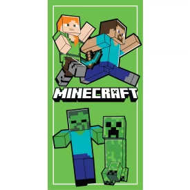   Minecraft Walking fürdőlepedő, strand törölköző 70x140cm (Fast Dry)