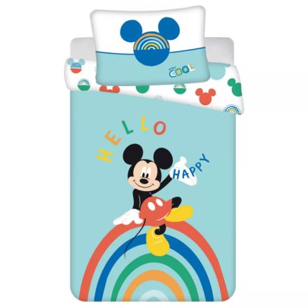 Disney Mickey Gyerek ágyneműhuzat 100×135cm, 40×60 cm