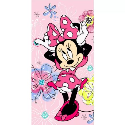 Disney Minnie Pink Bow fürdőlepedő, strand törölköző 70*140cm