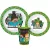 Minecraft Pixelcraft étkészlet, micro műanyag szett, pohárral 260 ml