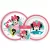 Disney Minnie Being More csúszásmentes étkészlet, micro műanyag szett