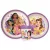 Disney Hercegnők Courageous Heart csúszásmentes étkészlet, micro műanyag szett