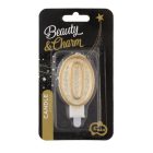 Arany csillámos 0-ás Gold számgyertya, tortagyertya