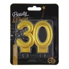 Arany 30-as Gold tortagyertya, számgyertya