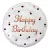 Happy Birthday B&C White fólia lufi 36 cm