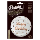 Happy Birthday B&C White fólia lufi 36 cm