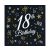 Happy Birthday 18 B&C szalvéta 20 db-os 33x33 cm