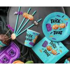 Halloween Boo papírtányér 6 db-os 18 cm