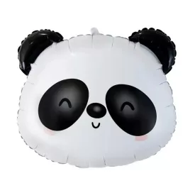 Panda Head fólia lufi 43 cm
